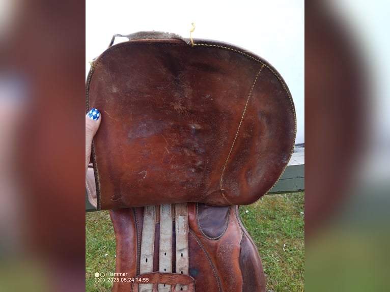 Gebrauchter Sattel aus Argentinien - 18", Leder - 100 €