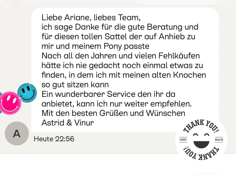 ❤️ Island & Freizeitsättel von Jeremy Rudge – Probeversand –  Für breite kurze Pferde