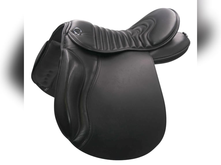 Kaltblutsattel 18 Zoll Wanderreitsattel mit weichem Rippsitz AMKA extra breit 36-42 Zoll