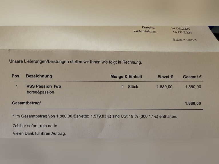 Kaltblutsattel horse&passion