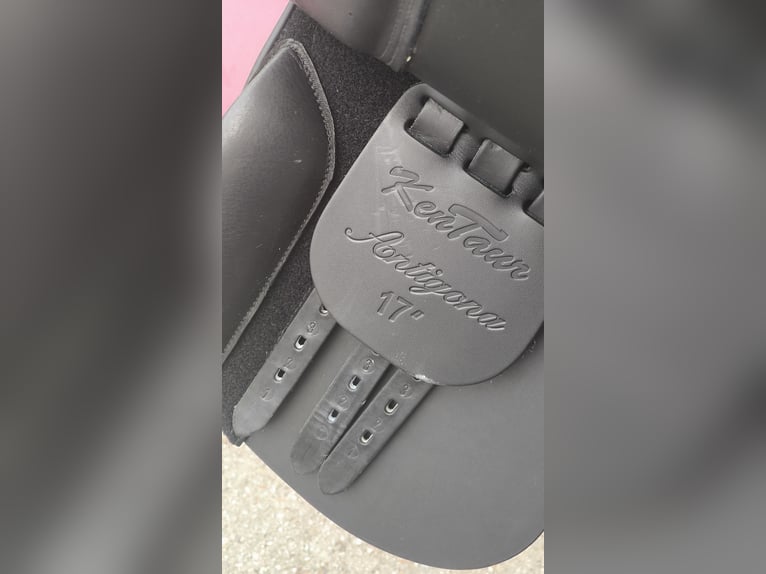 Kentaur Antigona Vielseitigkeitssattel – 17 Zoll, KW 3, Webflexbaum, Schwarz