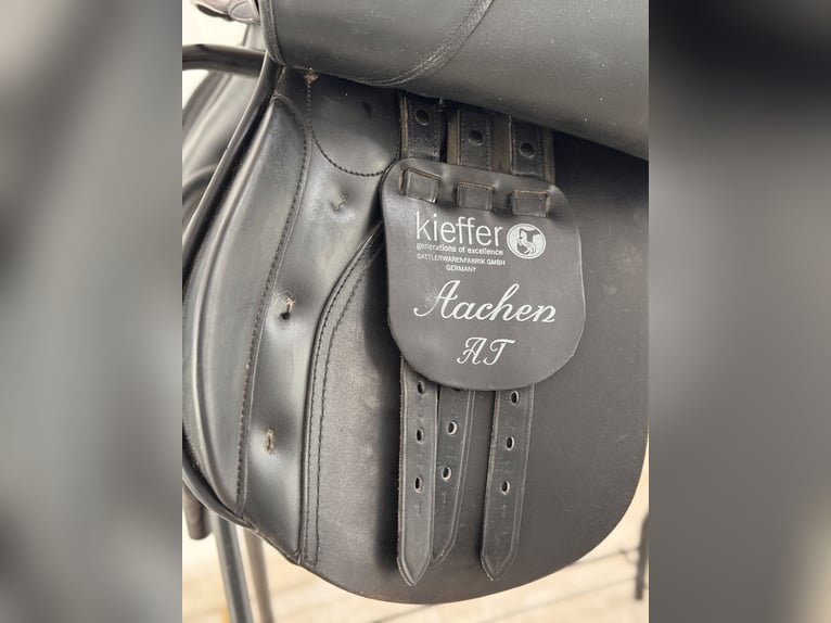 Kieffer Aachen AT Vielseitigkeitssattel 17" — guter Zustand