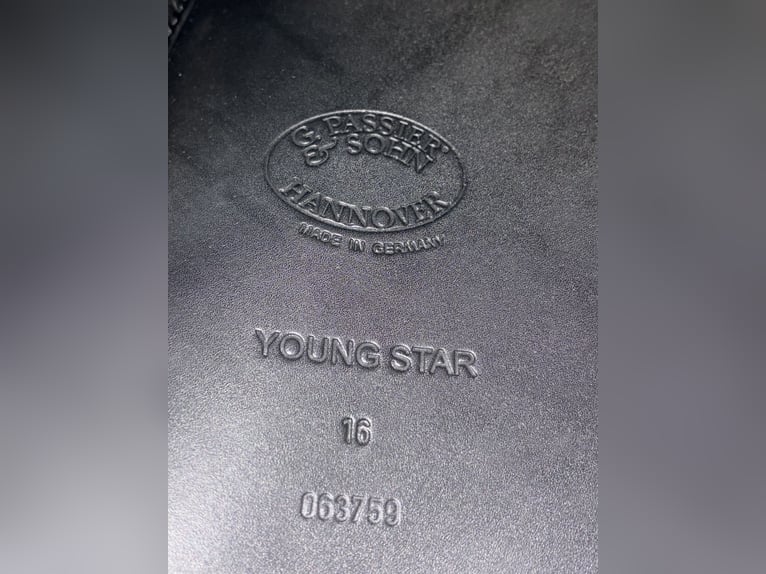 Passier Young Star Vielseitigkeitssattel 16” – TOP Zustand + Zubehör