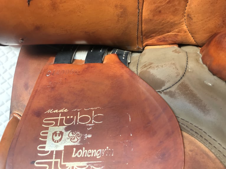 Stübben VS Sattel Lohengrin, 18 Zoll, hellbraun, schick
