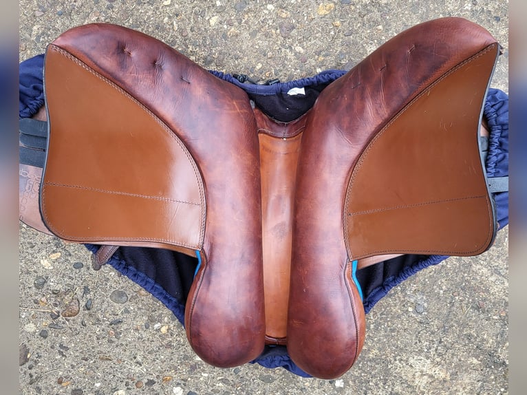 Stübben VVS Sattel Roxane mit Steigbügelriemen & Leder-Sattelgurt 