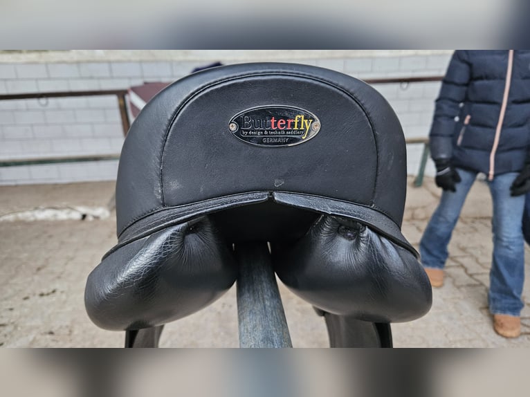 Vielseitigkeitssattel Butterfly "Sophie" in schwarz, Top-Zustand