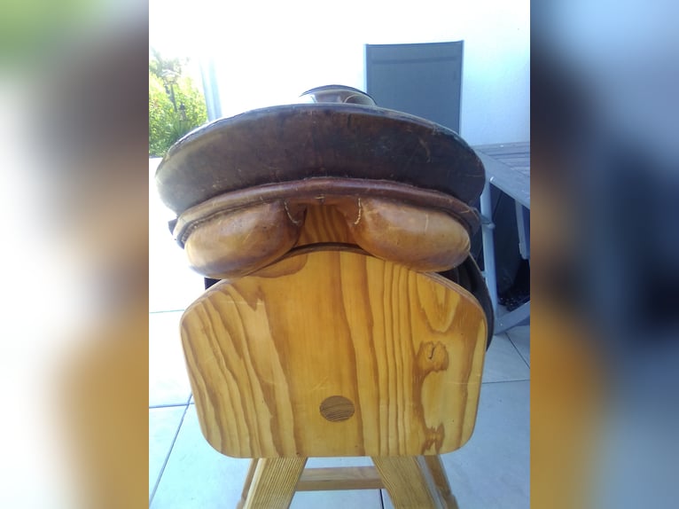 Vielseitigkeitssattel Waldhausen Leder braun