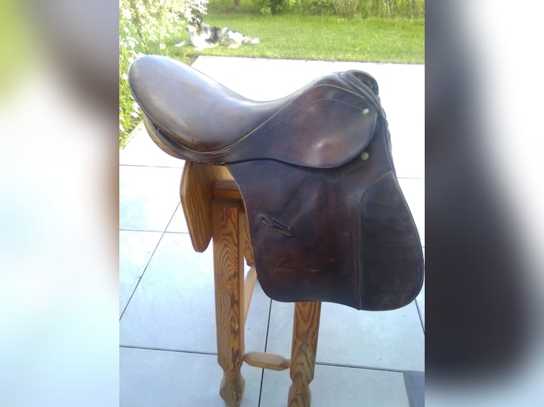 Vielseitigkeitssattel Waldhausen Leder braun