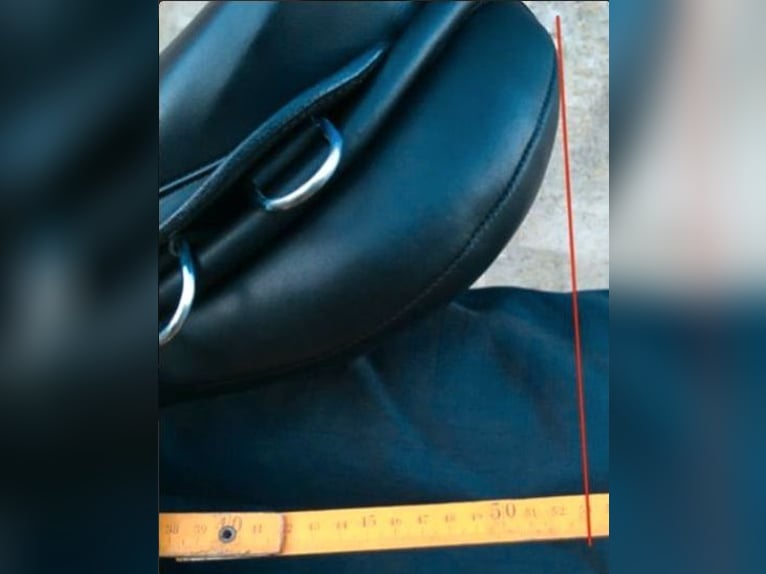 VS Sattel Vielseitigkeitssattel Leder schwarz ca. 18"