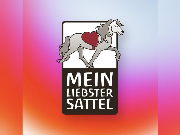 Luxus Freizeitsattel für sehr breite Pferde — 42 cm — 17,5",  KW 36, Probeversand