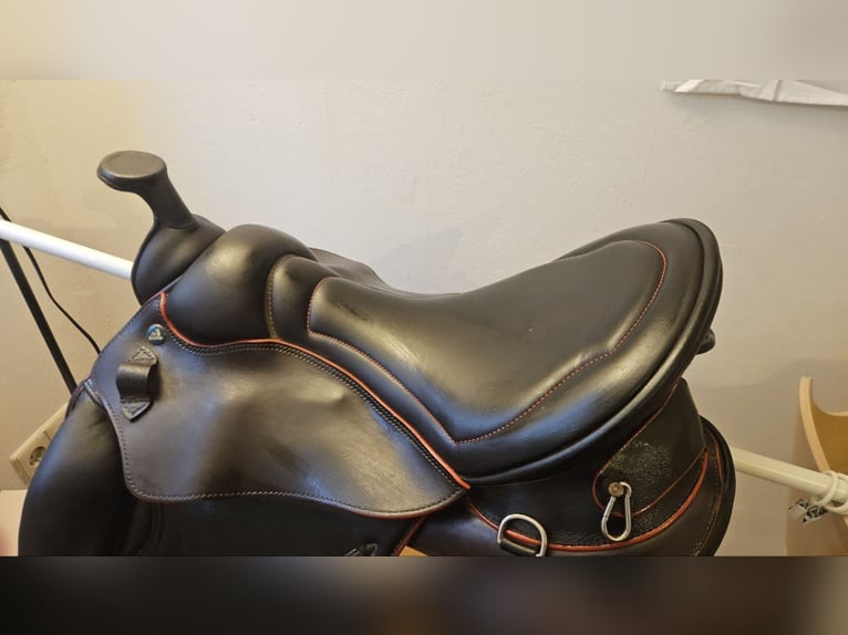 Prestige Sattel, Prestige Atena, Wanderreitsattel, Sattel mit Horn