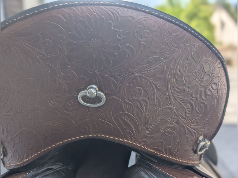 Sommer Voyage - 17,5 Zoll - dunkelbraun mit hellen Nähten
