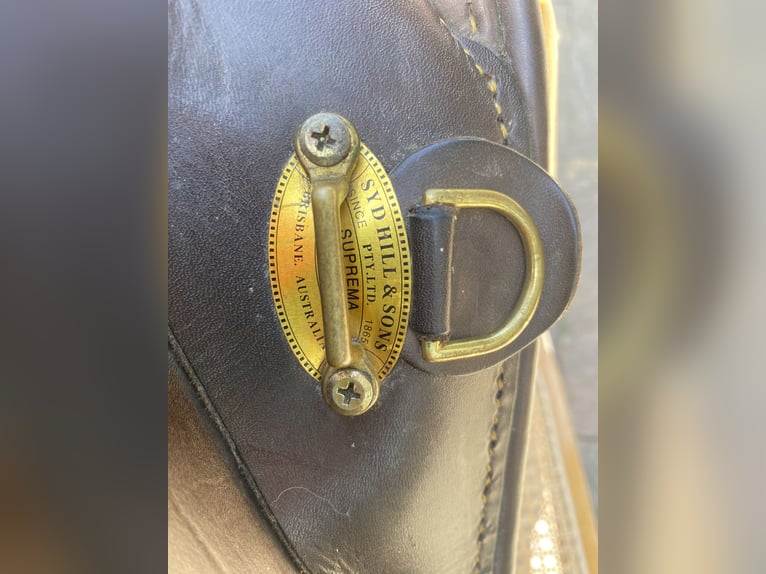 Australischjer Stocksattel aus Leder