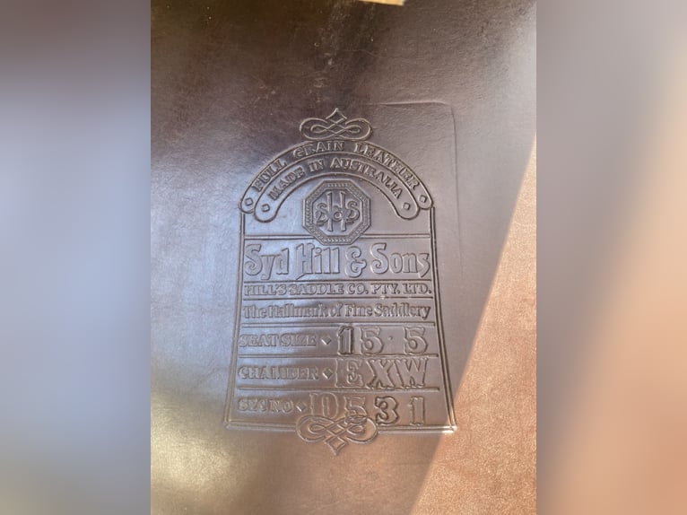 Australischjer Stocksattel aus Leder