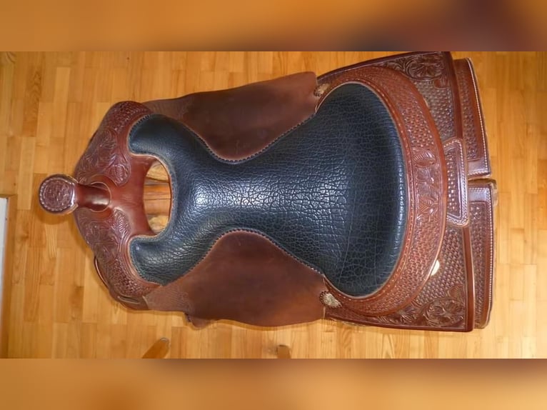 Custom made JS Westernsattel Andy Maschke AM Baum Superior Saddlery
