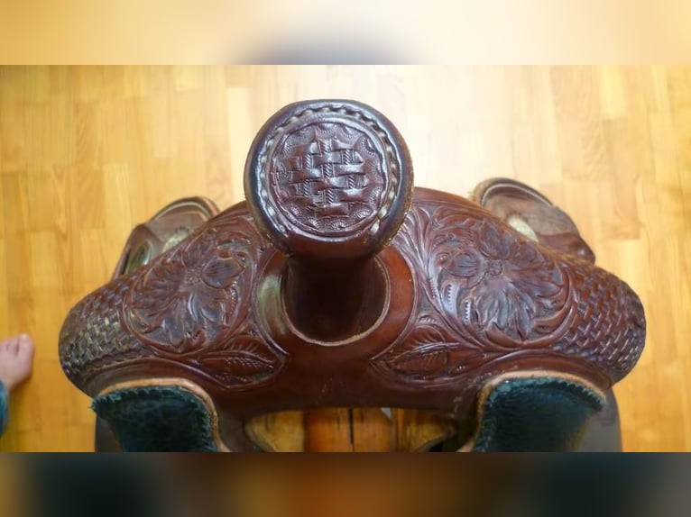 Custom made JS Westernsattel Andy Maschke AM Baum Superior Saddlery