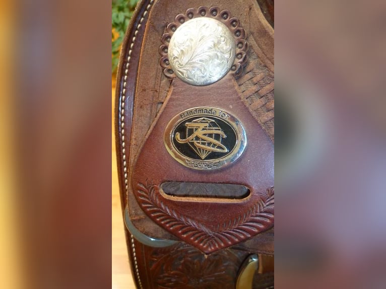 Custom made JS Westernsattel Andy Maschke AM Baum Superior Saddlery