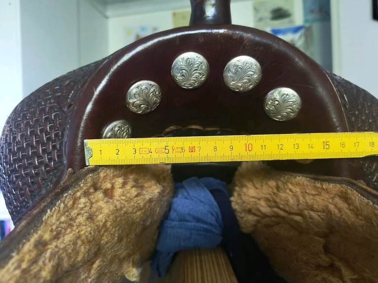 Custom made JS Westernsattel Andy Maschke AM Baum Superior Saddlery