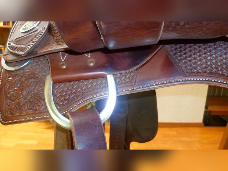 Custom made JS Westernsattel Andy Maschke AM Baum Superior Saddlery