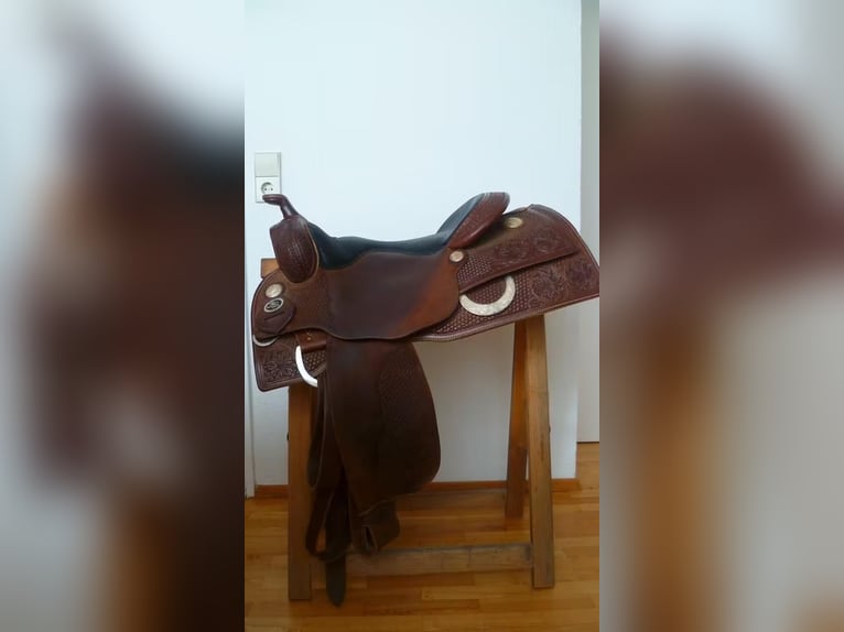 Custom made JS Westernsattel Andy Maschke AM Baum Superior Saddlery
