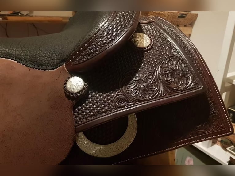 Custom made JS Westernsattel Andy Maschke AM Baum Superior Saddlery