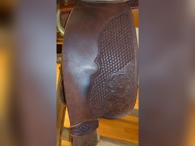 Custom made JS Westernsattel Andy Maschke AM Baum Superior Saddlery