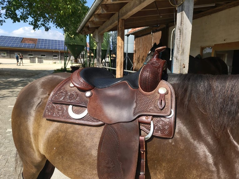 Custom made JS Westernsattel Andy Maschke AM Baum Superior Saddlery