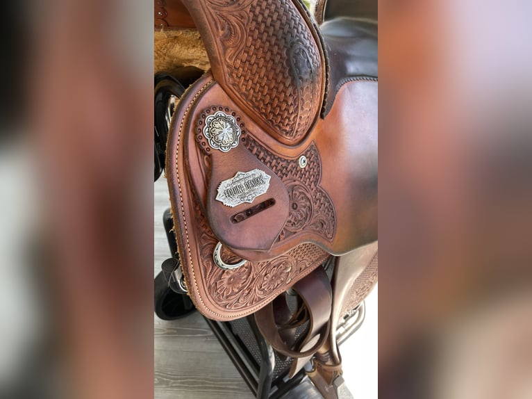 Exklusiver Westernsattel von Gomeier Equine Designs – Top-Zustand