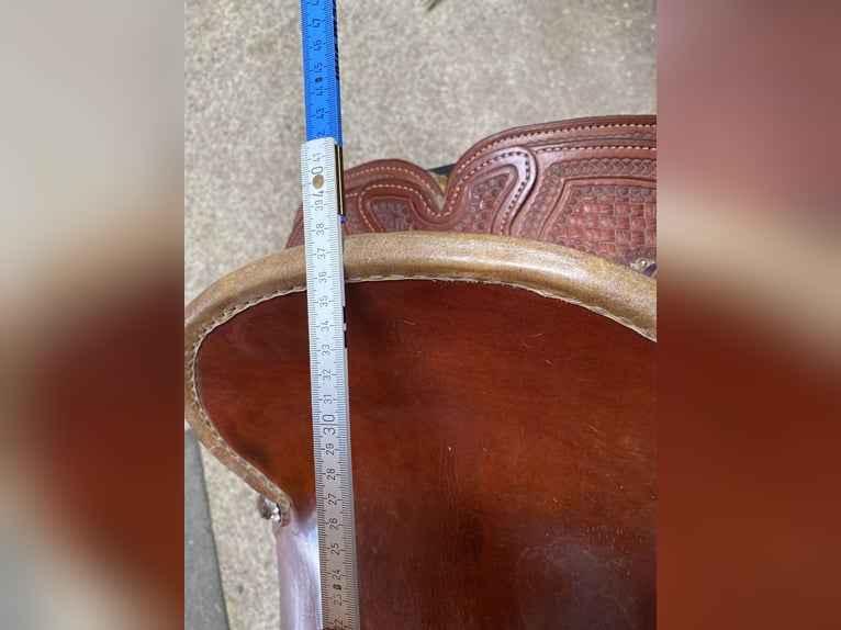 Original Cowboy Old School Westernsattel von 4H zu verkaufen