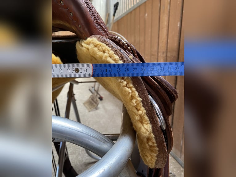 Original Cowboy Old School Westernsattel von 4H zu verkaufen