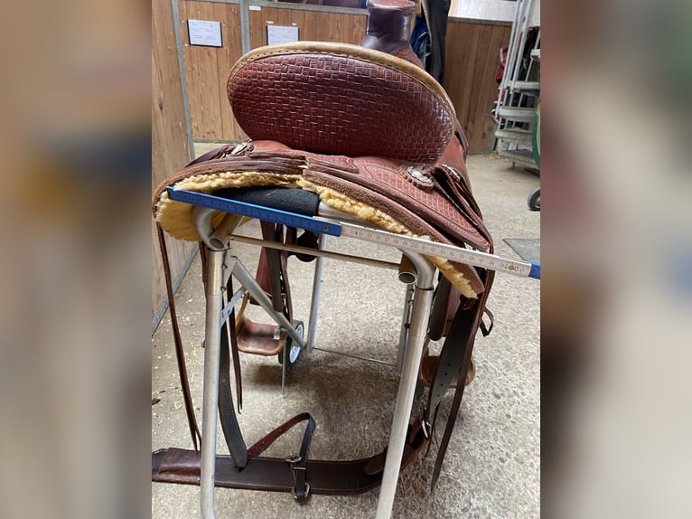 Original Cowboy Old School Westernsattel von 4H zu verkaufen
