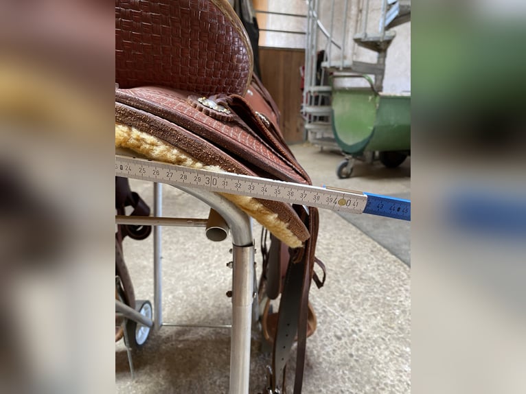 Original Cowboy Old School Westernsattel von 4H zu verkaufen
