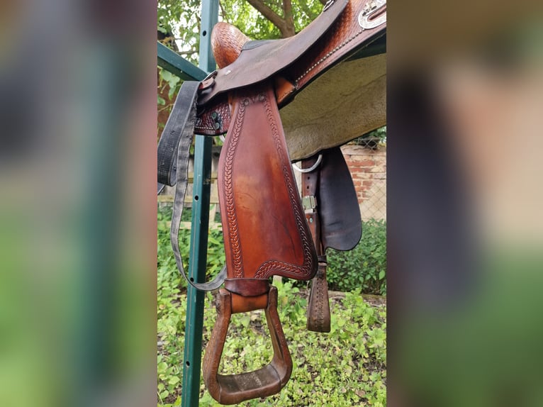 Tex Tan Westernsattel, Barrel-Racer, Full Quarter (FQH)