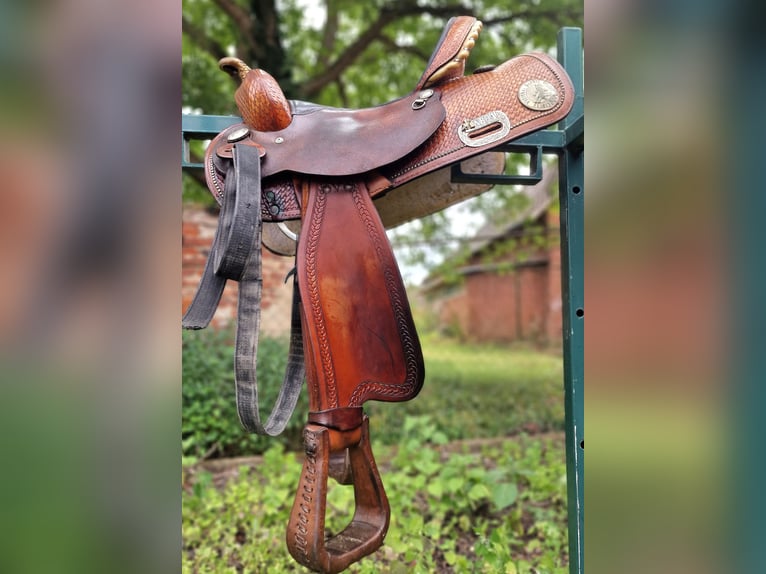 Tex Tan Westernsattel, Barrel-Racer, Full Quarter (FQH)