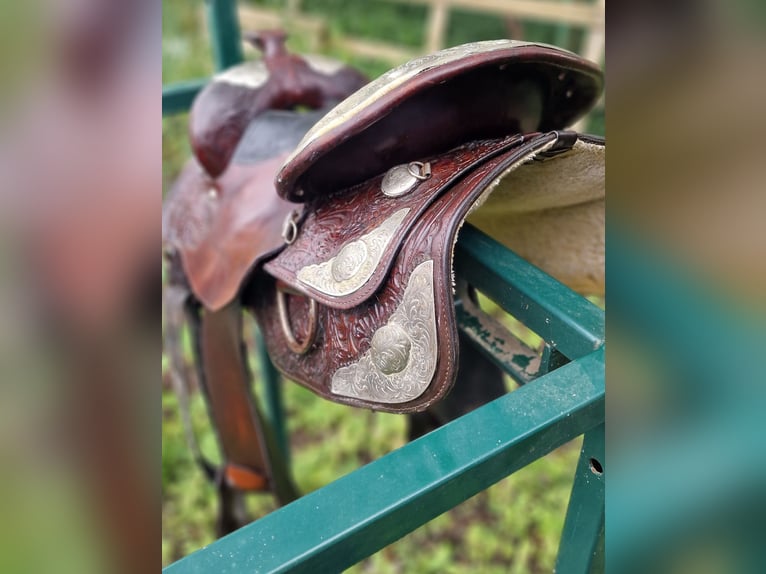 Tex Tan Westernsattel, Show/Pleasue/Alrounder, Full Quarte (FQH)
