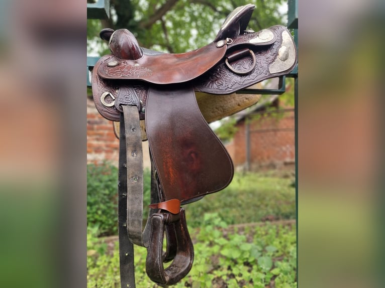 Tex Tan Westernsattel, Show/Pleasue/Alrounder, Full Quarte (FQH)