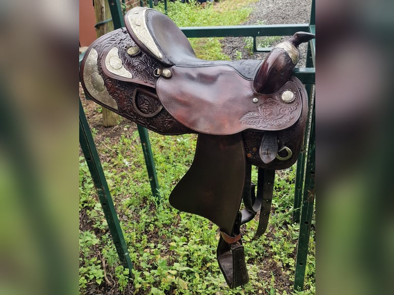 Tex Tan Westernsattel, Show/Pleasue/Alrounder, Full Quarte (FQH)
