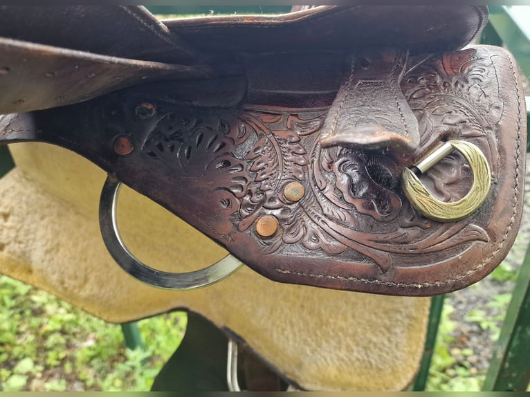 Tex Tan Westernsattel, Show/Pleasue/Alrounder, Full Quarte (FQH)
