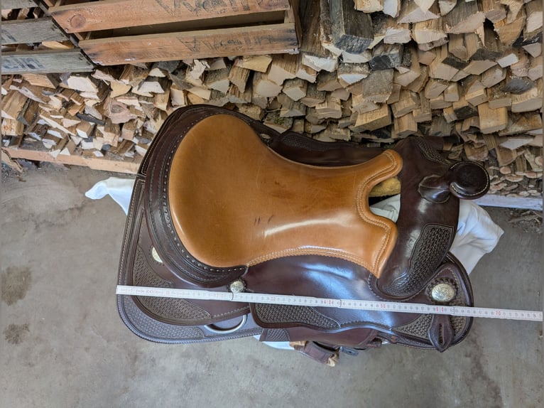 Triple W Platinum Westernsattel 16" Two-Tone | Reining / Allround | (WWW Saddlery)