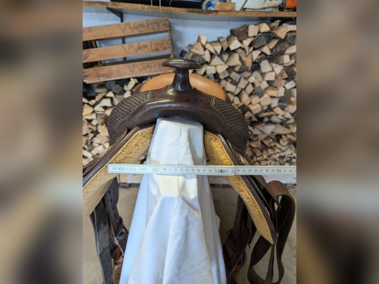 Triple W Platinum Westernsattel 16" Two-Tone | Reining / Allround | (WWW Saddlery)