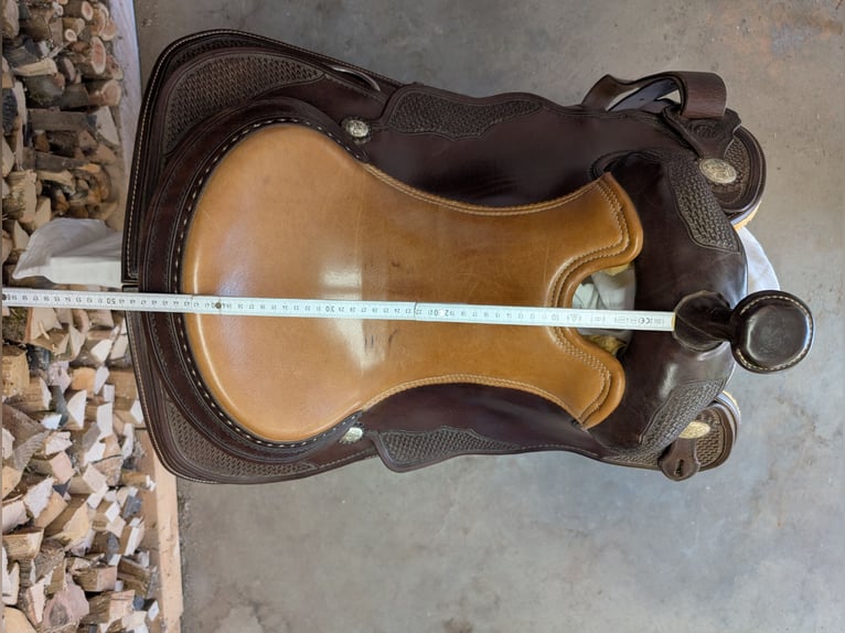Triple W Platinum Westernsattel 16" Two-Tone | Reining / Allround | (WWW Saddlery)