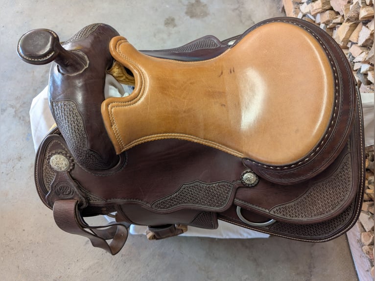 Triple W Platinum Westernsattel 16" Two-Tone | Reining / Allround | (WWW Saddlery)