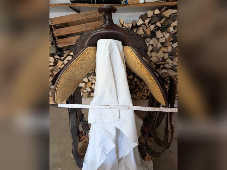 Triple W Platinum Westernsattel 16" Two-Tone | Reining / Allround | (WWW Saddlery)