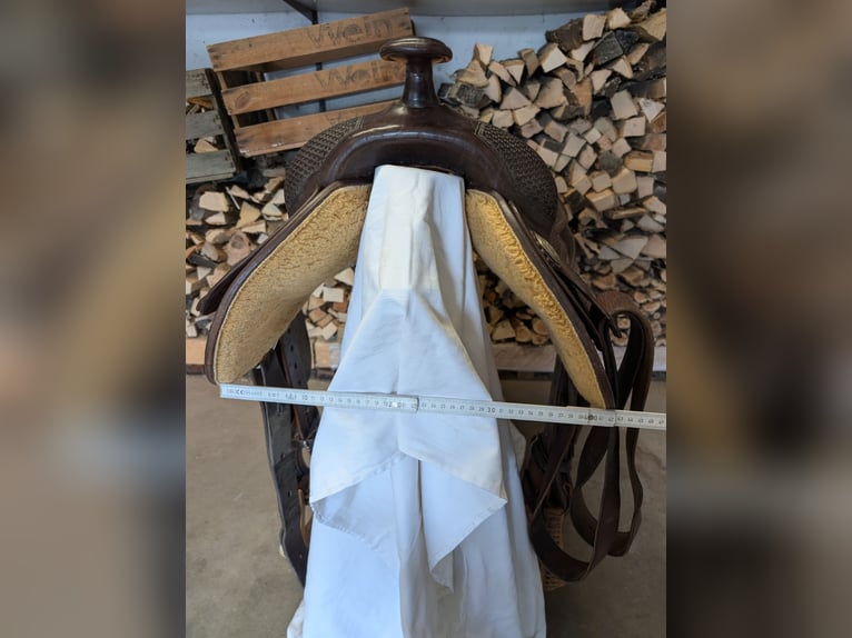 Triple W Platinum Westernsattel 16" Two-Tone | Reining / Allround | (WWW Saddlery)