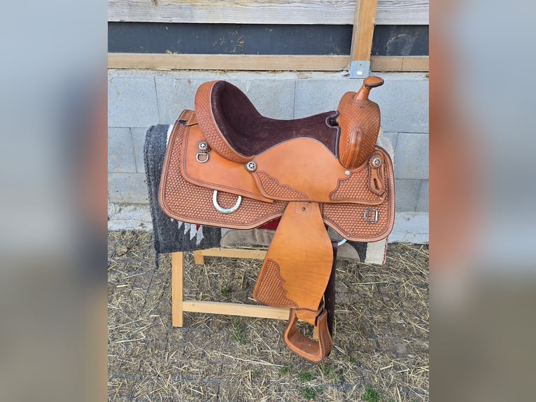 Western Sattel Western Imports Basket Reiner Pad Gurt Vorderzeug 
