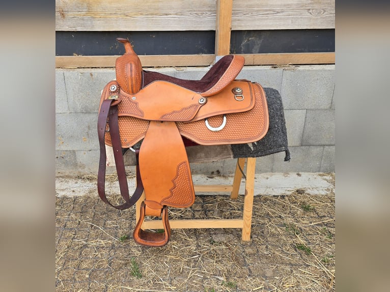 Western Sattel Western Imports Basket Reiner Pad Gurt Vorderzeug 
