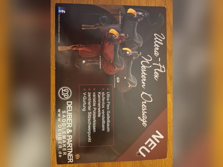 Westernsattel 15,5" Deuber&Partner