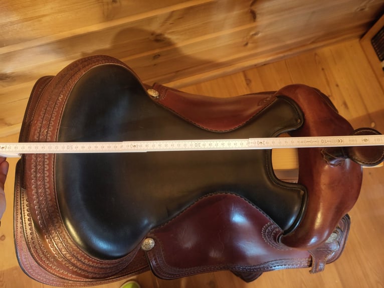 Westernsattel Art of Westernriding rot braun