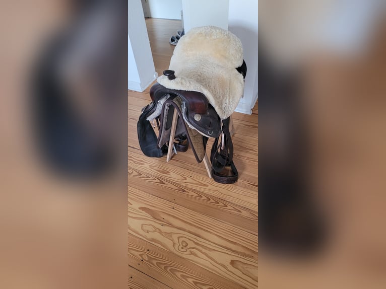 Westernsattel baumlos Fullquarter