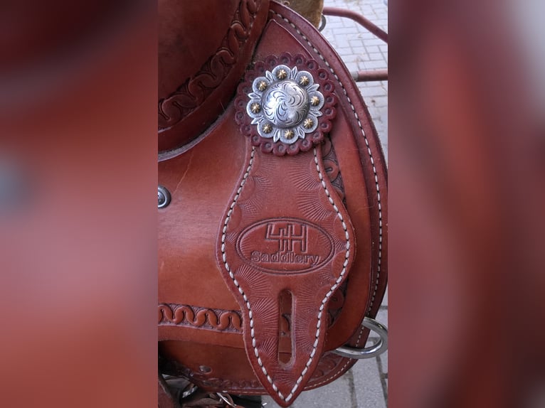 Westernsattel der Marke „4-H Saddlery“ für Kaltblut